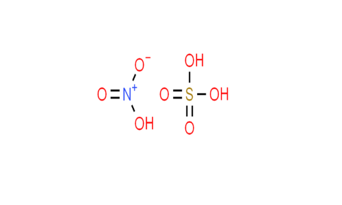 Photo of Nitrating Acid Mixture with more than 50% nitric acid